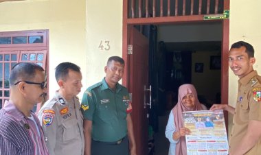 Babinsa Sumahilang Bersama Tiga Pilar Sosialisasikan Program Unggulan Pemko