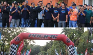 Dandim 0301/Pbr Bersama Forkopimda Lepas Peserta Riau Pos Fun Bike 