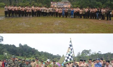 Dandim 0301/Pbr Hadiri Pembukaan Perkemahan Persami Saka Wira Kartika Korem 031/WB.