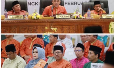 Kepala Kejaksaan Tinggi Riau Hadiri Rapat Paripurna Istimewa DPRD Kabupaten Kampar 