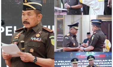 Pelantikan Kepala Kejaksaan Tinggi DKI Jakarta dan Bali, Jaksa Agung ST Burhanuddin: "Netralitas ASN Kejaksaan Adalah Harga Mati!"