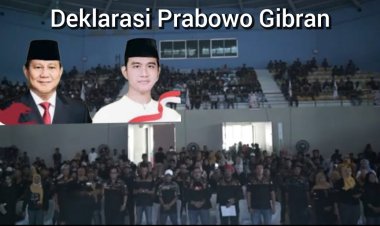 Ribuan Kader DPD Pekat IB Pekanbaru Deklarasi Dukung Prabowo-Gibran 05