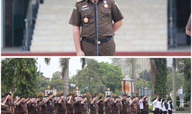 Asisten Tindak Pidana Khusus Kejaksaan Tinggi Riau Penerima Apel Kerja Pagi