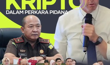 Wakil Kepala Kejaksaan Tinggi Riau mengikuti Kegiatan FGD Penanganan Barang Bukti Aset Kripto Dalam Perkara Pidana secara virtual