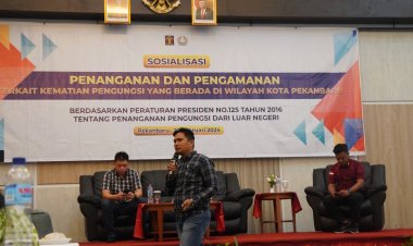 Rudenim Pekanbaru Mengadakan Sosialisasi Penanganan dan Pengamanan Pengungsi yang meninggal.
