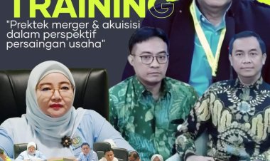 Asdatun Kejati Riau mengikuti kegiatan In House Training : " Praktik Merger & Akuisisi Dalam Perspektif Persaingan Usaha" Secara Virtual