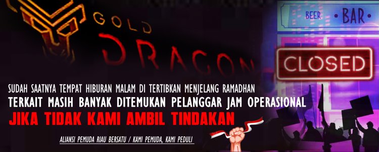 Sudah Saatnya Tempat Hiburan Malam di Tertibkan Terkait Masih Ditemukan Pelanggaran Terkait PERDA