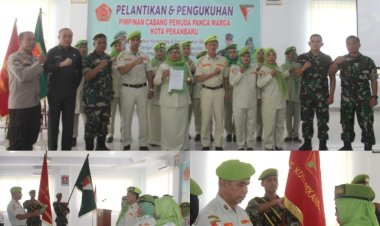 Dandim 0301/Pbr di Wakili Pasiren Hadiri Pelantikan dan Pengukuhan Pengurus DPC PPM Kota Pekanbaru