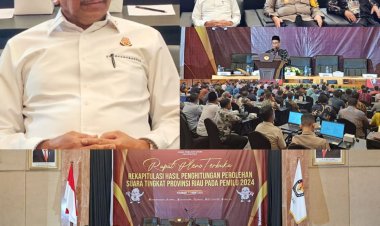 Kepala Kejaksaan Tinggi Riau Hadiri Rapat Pleno KPU Provinsi Riau