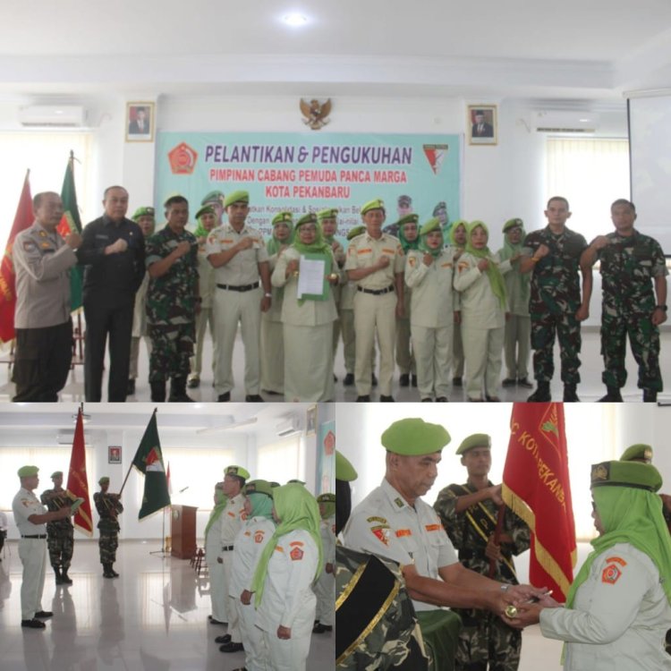 Dandim 0301/Pbr di Wakili Pasiren Hadiri Pelantikan dan Pengukuhan Pengurus DPC PPM Kota Pekanbaru