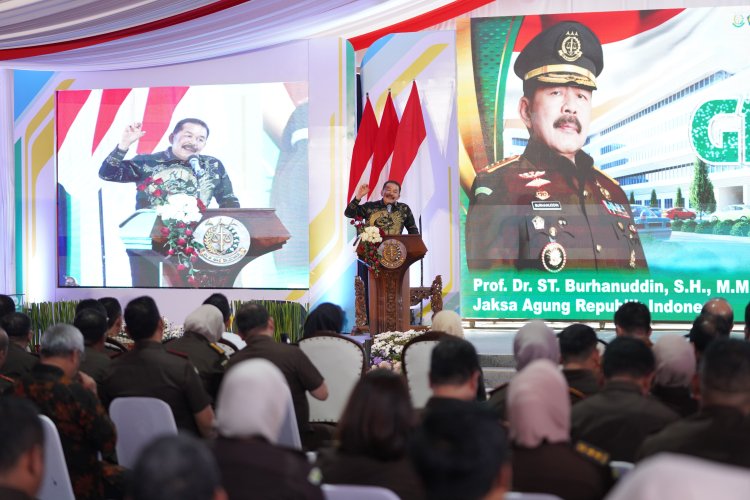 Mengembangkan Fungsi Kesehatan Yustisial Kejaksaan, Jaksa Agung ST Burhanuddin Resmikan  Pembangunan Awal RSU Adhyaksa Mojokerto
