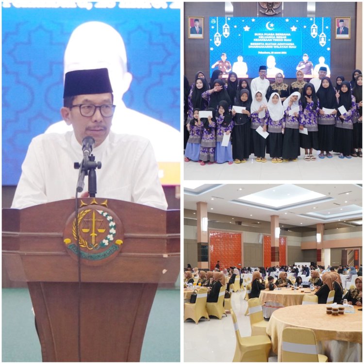 Berbuka Puasa Bersama Keluarga Besar Kejaksaan Tinggi Riau