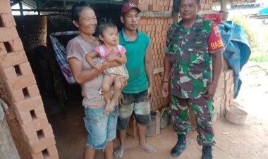 Kodim 0301/Pbr Terus Cek dan Monitoring Pasien Stunting Guna Percepat Penurunan Angka Penderita