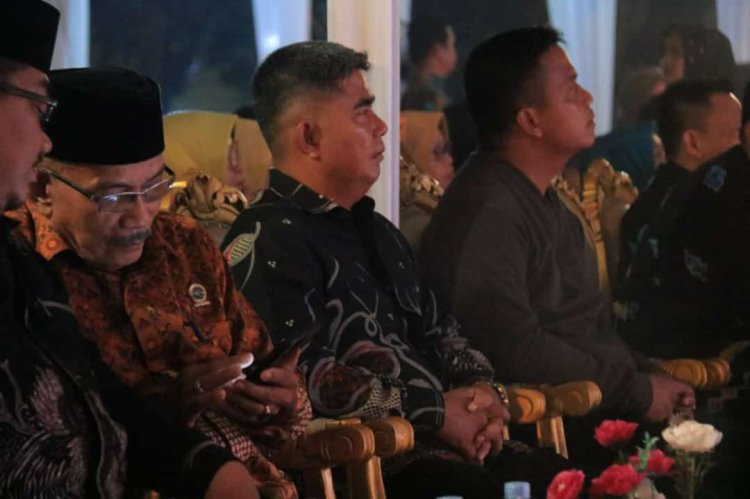 Wakili Dandim 0301/Pbr, Danramil 06 Sukajadi Hadiri Malam Puncak Jambore PKK Tingkat Kota Pekanbaru