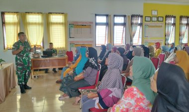 Satgas TMMD Ke-120 Kodim Berikan Penyuluhan Bahaya Hipertensi Pada Masyarakat