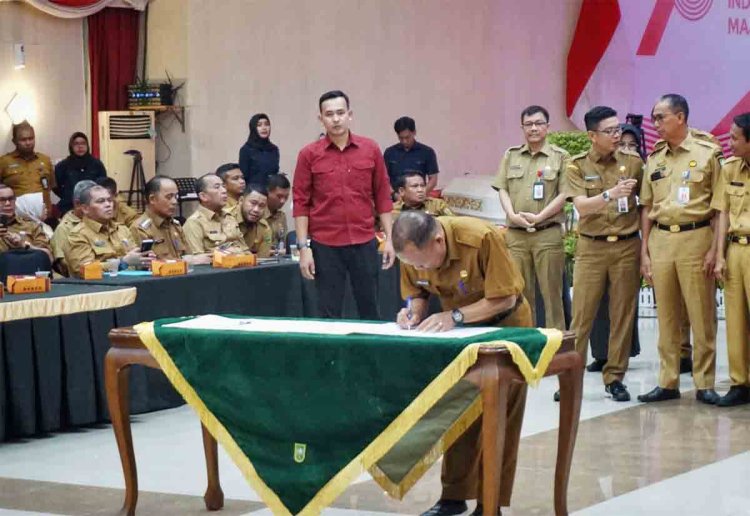 Sekda Sampaikan Agenda Penting Pembangunan Meranti pada Musrenbang RPJPD Provinsi Riau 2025-2045