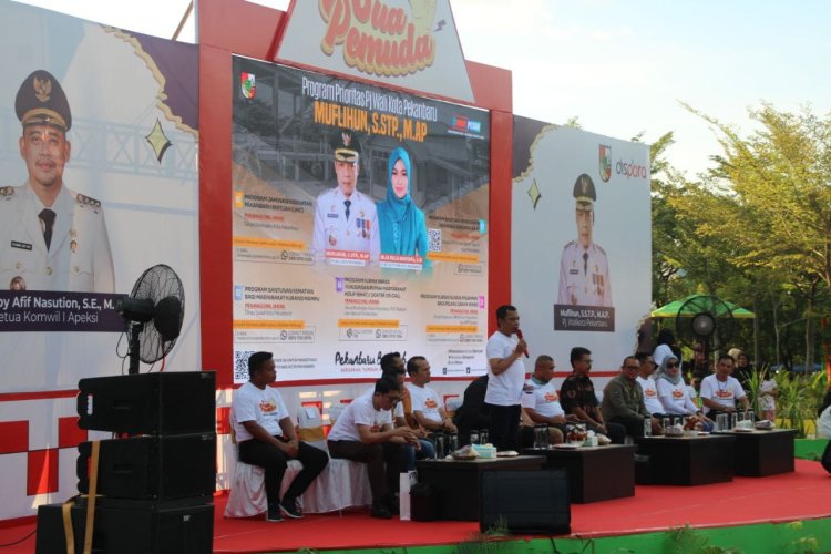 Dandim 0301 Pekanbaru Hadiri Sua Pemuda dan Konser Pemuda