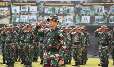 Dandim 0301/Pbr Ditunjuk Jadi Komandan Upacara Penutupan TMMD Ke 121