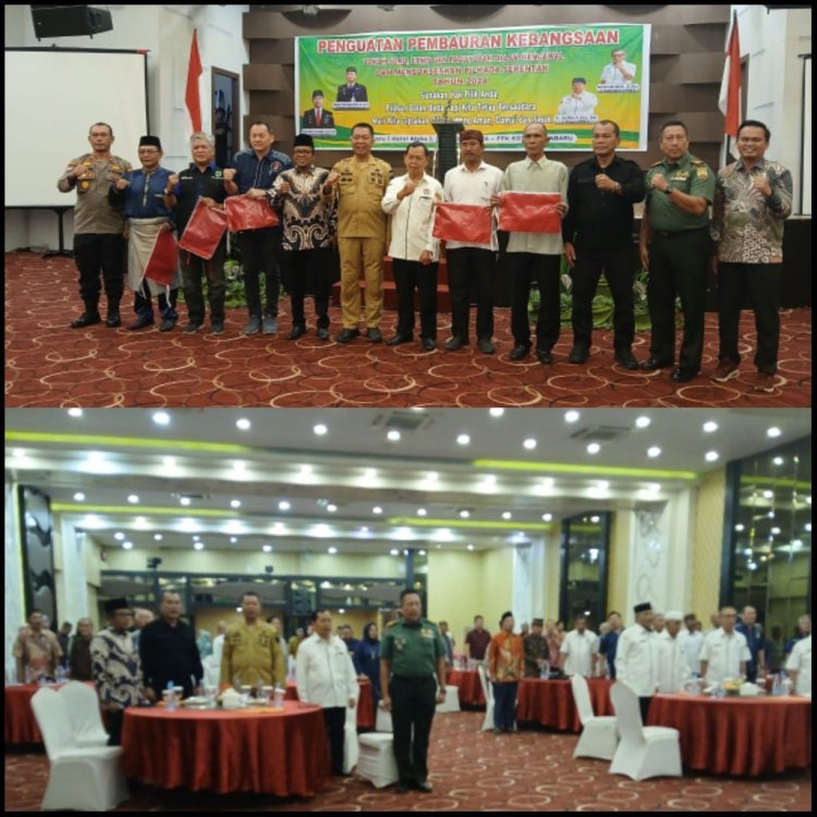 Dandim 0301/Pbr Diwakili Danramil 05/Sail Hadiri Acara Penguatan Kebangsaan dan Kebhinekaan