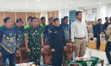 Kasdim 0301/Pbr Mewakili Dandim Hadiri FGD tentang Bahaya Narkoba dan Pengaruhnya