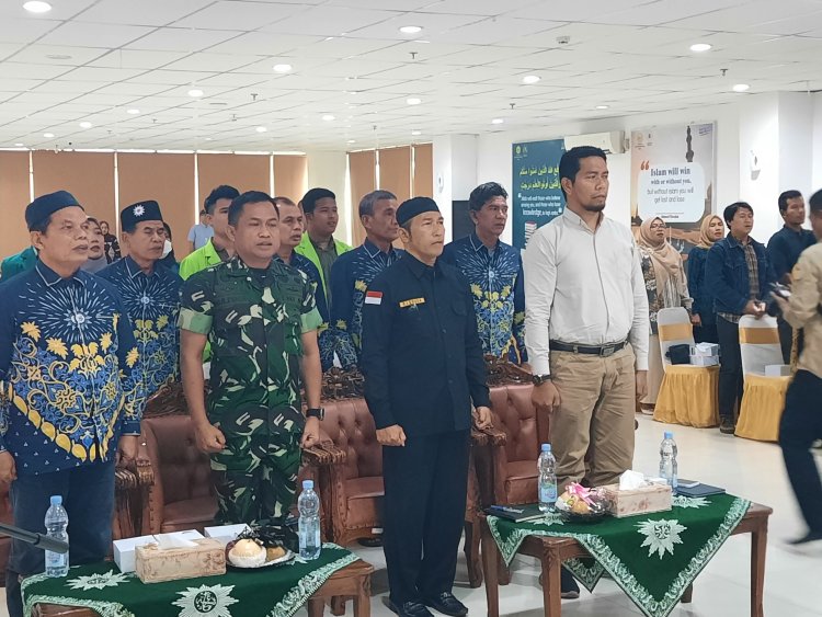 Kasdim 0301/Pbr Mewakili Dandim Hadiri FGD tentang Bahaya Narkoba dan Pengaruhnya