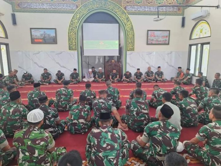 Dandim 0301/Pbr Hadiri Doa Bersama Dalam Rangka Memperingati HUT ke-79 TNI