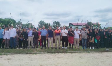 Wakili Dandim, Danramil 02/Kota Hadiri Open Danyon Arhanud Archery Cup 2024