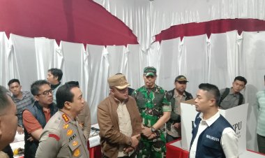 Dandim 0301/Pbr dan Forkopimda Pastikan Kesiapan TPS Jelang Pilkada 2024