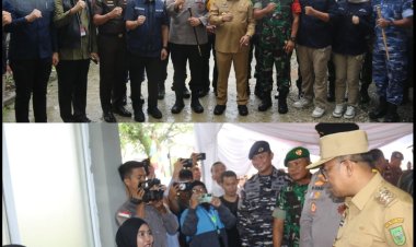 Dandim Pekanbaru Bersama Forkopimda Riau Pantau Pilkada di TPS 003