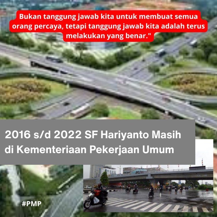 PMP Melihat Bahwa Isu Keterlibatan SF Hariyanto di Kasus Fly Over Nangka Adalah Fitnah Yang Kejam