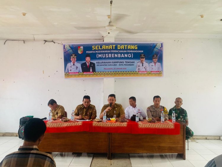 Babinsa Kodim Hadiri Musrenbang Kelurahan Demi Pastikan  Aspirasi Warga Binaan Tersampaikan