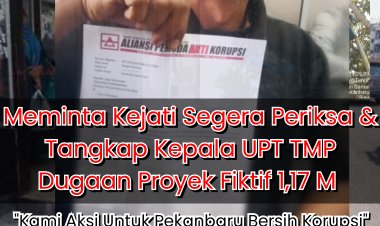 Skandal Perawatan Halte TMP Pekanbaru: Anggaran Rp 1,17 Miliar Diduga Bermasalah, Kejaksaan Lamban, Massa Siap Guncang Kota!