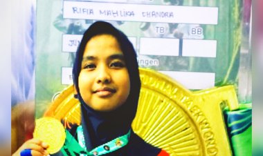 Rifia Mahlika Chandra Sabet Emas di Kejuaraan Taekwondo Nasional 2025
