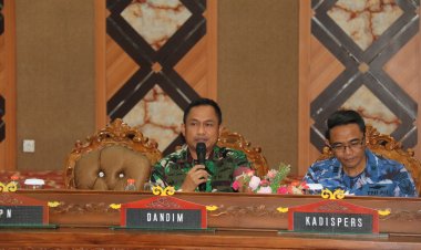 Kasdim 0301/Pbr Menghadiri Rapat Persiapan Sambut Ramadhan 1446 H