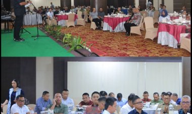 Kasdim 0301/Pbr Hadiri Jamuan Makan Malam Bersama Pangdam I/ BB