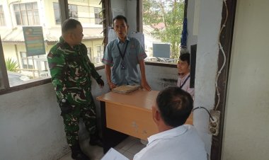 Babinsa Kodim 0301/Pbr Ajak Karyawan Bisa Utamakan Keselamatan Dalam Bekerja