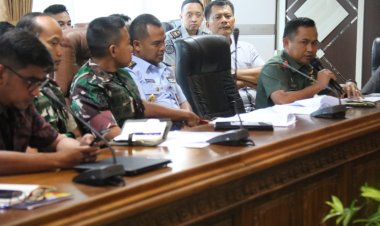Kasdim Letkol Muliyadi Bersama Forkopimda Pekanbaru Gelar Rapat Bahas Penanganan Pengungsi Rohingya, Ini Hasilnya