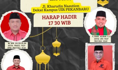 Kader PDIP Riau Merasa Buka Bersama Petinggi Khianati Amanah Mereka
