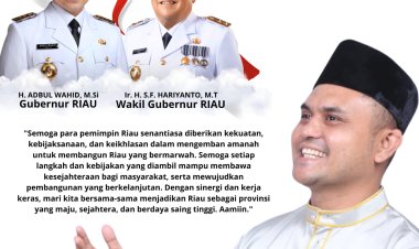 PMP Yakin Gubri dan Wagubri Masih Satu Misi Untuk Majukan Riau