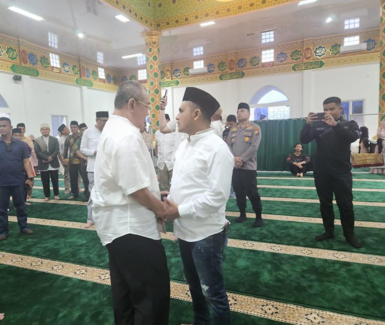 Teva Iris Berharap Mesjid Bantuan DH Bisa dimanfaatkan Masyarakat Secara Maksimal