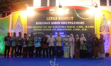 Acara Malam Pisah Sambut Dandim 0301/Pekanbaru Bersama Unsur Forkopimda