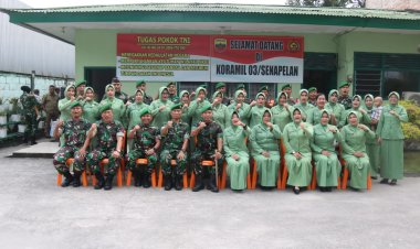Pererat Silaturahmi, Dandim 0301/Pekanbaru Kunjungi Koramil 03/Senapelan