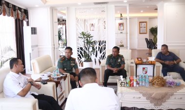 Silaturahmi Hangat Dandim dan Walikota Pekanbaru: Perkuat Kolaborasi TNI–Pemkot