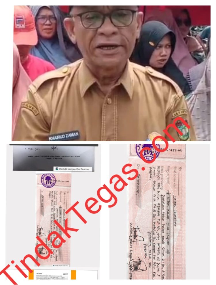 Diduga Pernyataan Kades Konflik Kepentingan dan Ngawur,Ahli Hukum Sebut Tanah Masyarakat Ilegal