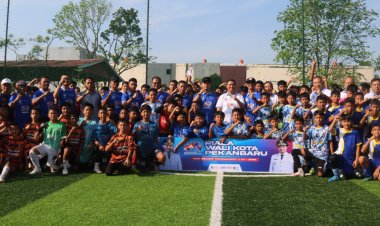 Letkol Inf Ikhsanuddin Hadiri Pembukaan Turnamen Bola Mini Score U-13 Piala Walikota Pekanbaru 