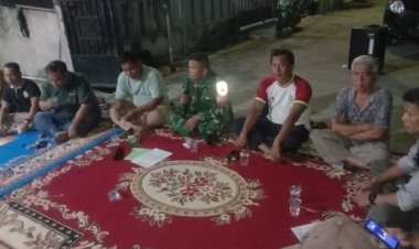 Babinsa Kodim 0301/ Pbr Ingatkan Warga Binaan tentang Pentingnya Jaga Kamtibmas