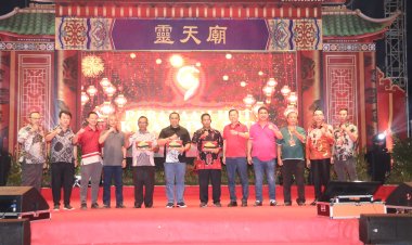 Dandim 0301/Pbr Hadiri Perayaan HUT ke-9 Klenteng Kwan Tee Kong Bio