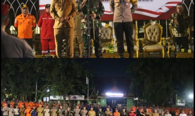 Dandim 0301/Pbr Hadiri Apel Kesiapan Pengendalian Bencana Karhutla Kota Pekanbaru Tahun 2025