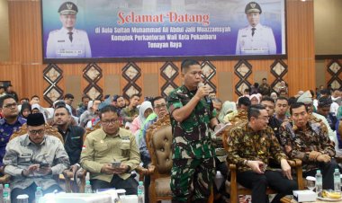 Dandim 0301/Pbr Dukung Penuh RPJMD Kota Pekanbaru 2025–2029
