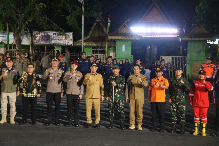 Dandim 0301/Pbr Hadiri Apel Kesiapan Penanggulangan Karhutla 2025